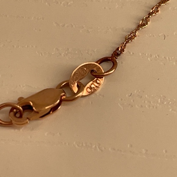 Morganite & Diamond 14kt Rose Gold Necklace - Picture 8 of 14